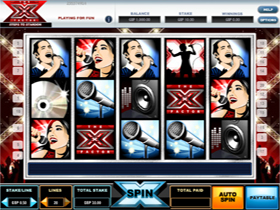 The X Factor Slot Screenshot