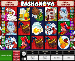 Cashanova Slot Screenshot