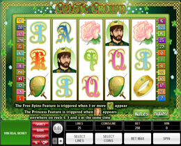 Celtic Crown Slot Screenshot