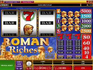 Roman Riches Slot Screenshot